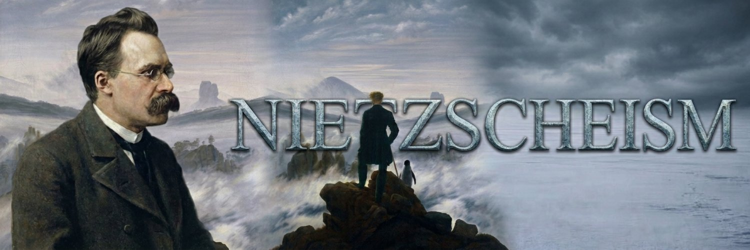 Friedrich Nietzsche and the Wanderer above the Sea of Fog